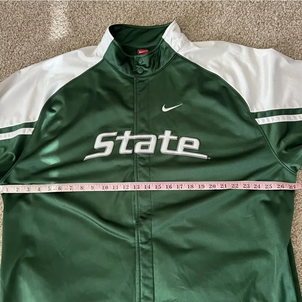 Nike Elite Michigan State Spartans Basketball Warm up men's XXL